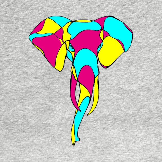 Eddie the Elephant (Multi) by EDIClothing